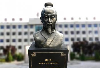 广州精美孟子雕塑，传承古代文明