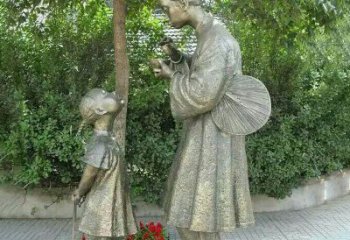 广州用浓浓母爱温暖心中的母亲雕塑