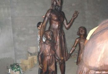 广州中领雕塑非常荣幸推出一款特别的母亲雕塑，…