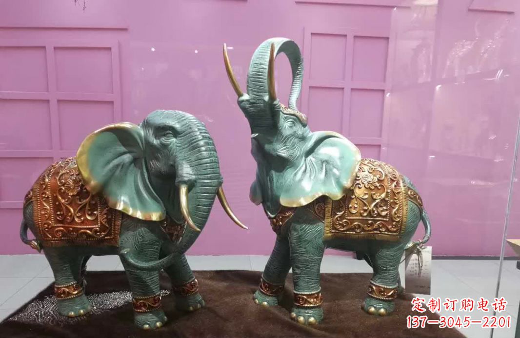 广州打造自己专属的青铜小象雕塑