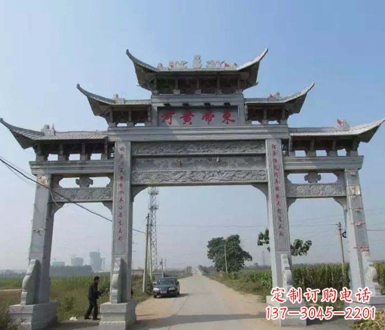 广州精品牌坊石雕,令您赞叹不已