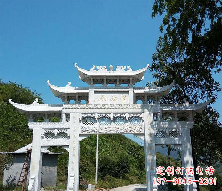 广州钜大牌坊石雕——传承古典精美之美