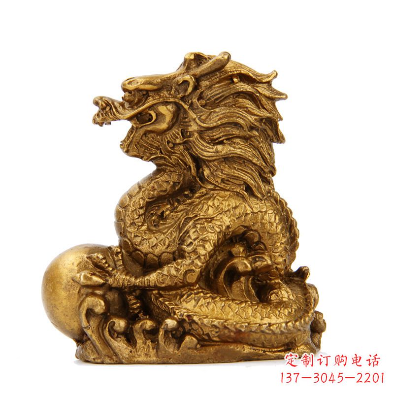 广州汇聚古典文化,铸铜鎏金款动物雕塑摆件