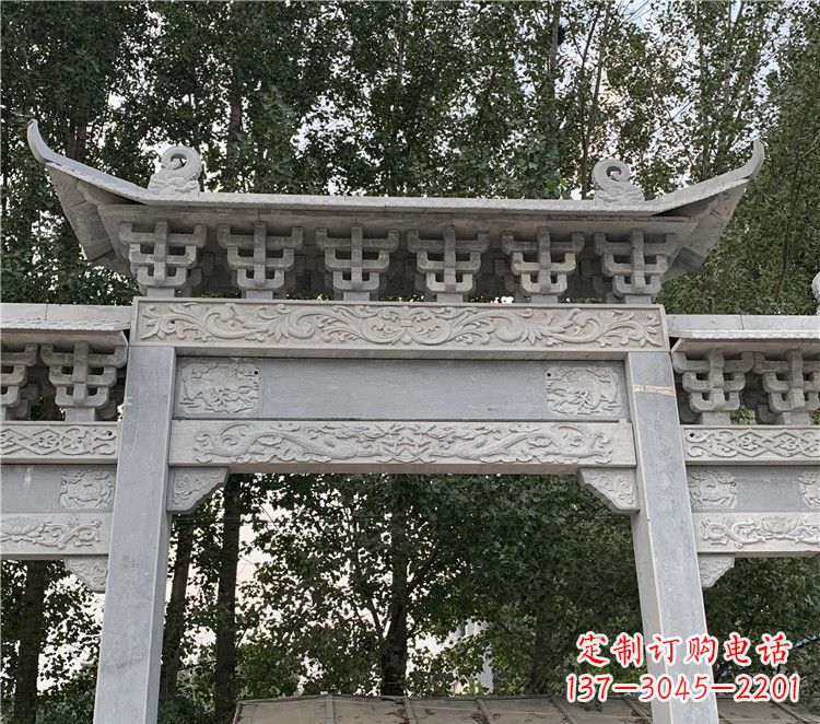 广州石材石雕牌坊