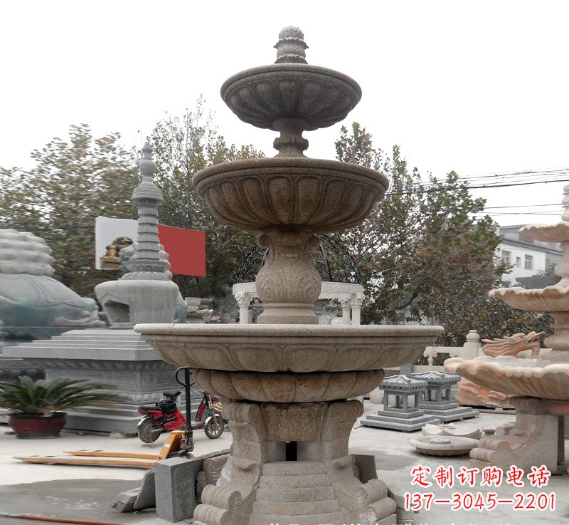 广州石雕钵式喷泉