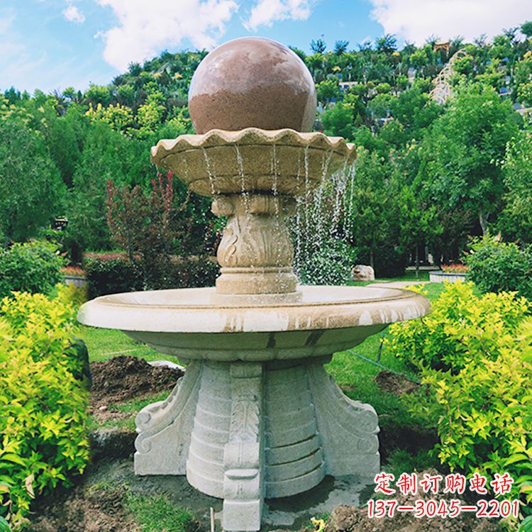 广州石雕城市喷泉
