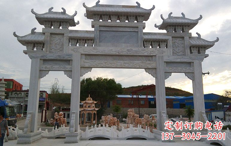广州石牌坊雕刻