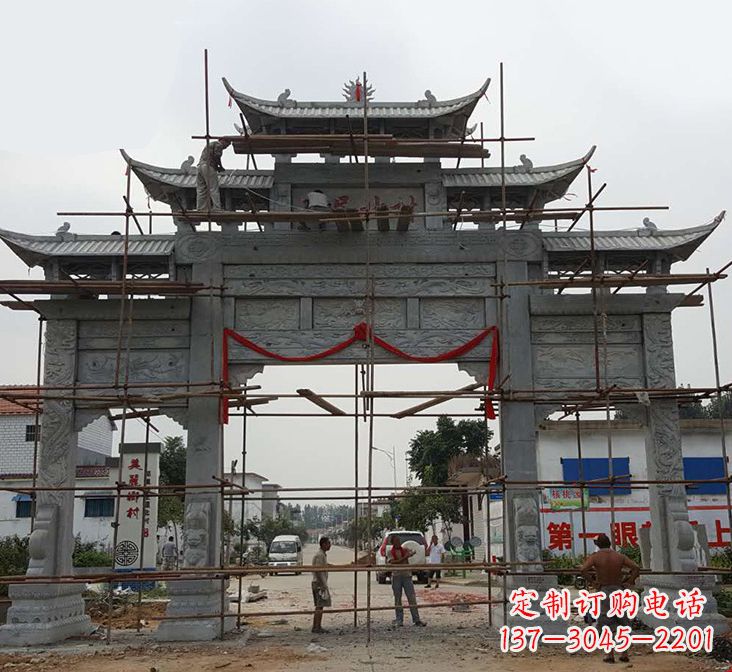 广州石牌坊雕塑
