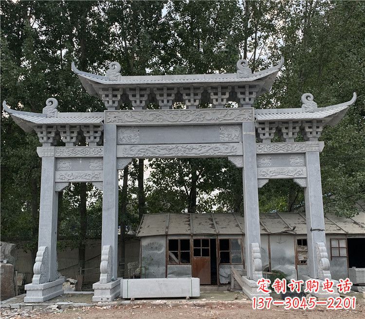 广州石牌坊石雕牌坊