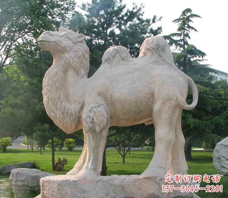 广州石头骆驼雕塑