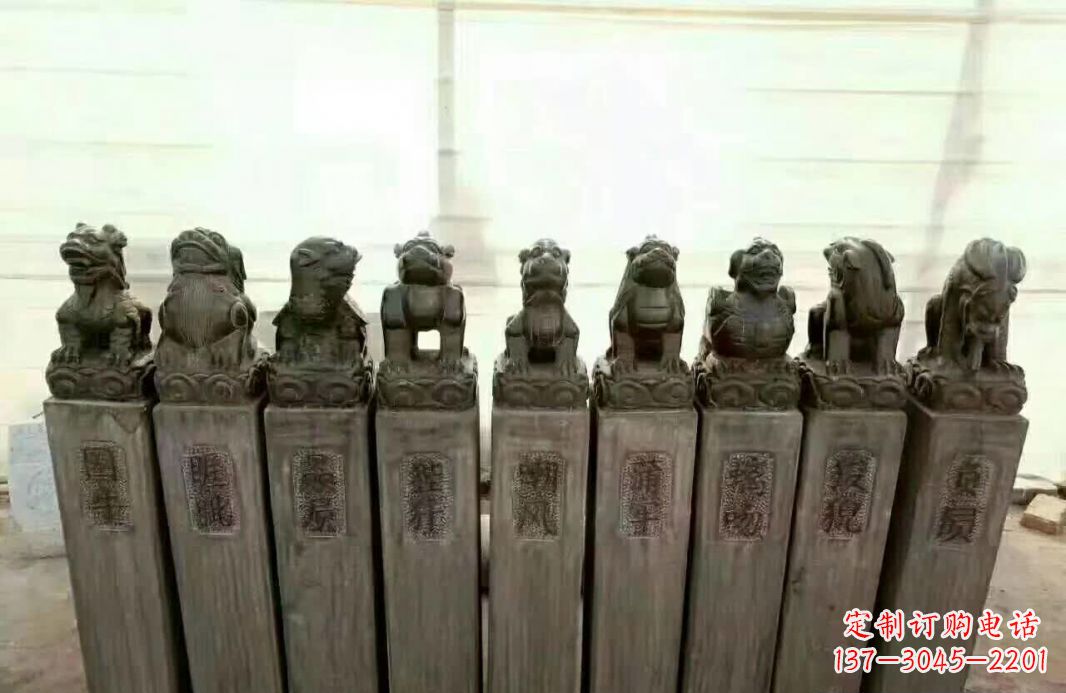 广州栓马桩石雕