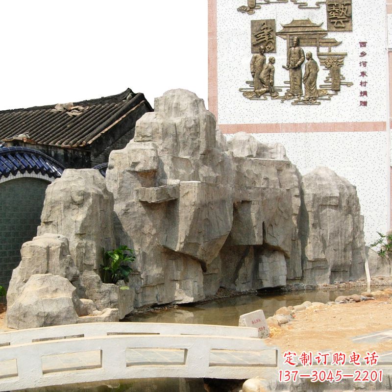 广州塑石假山雕塑