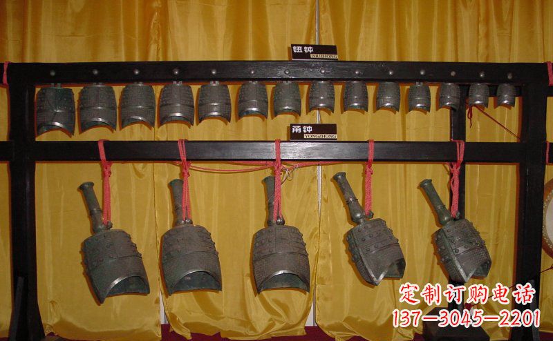 广州铜编钟古代乐器雕塑