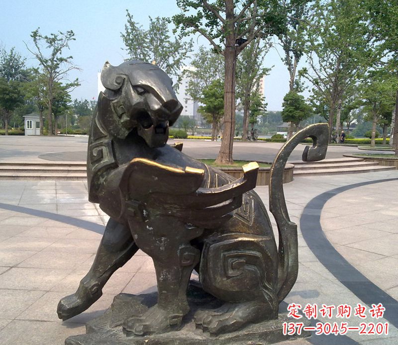 广州铜雕抽象十二生肖
