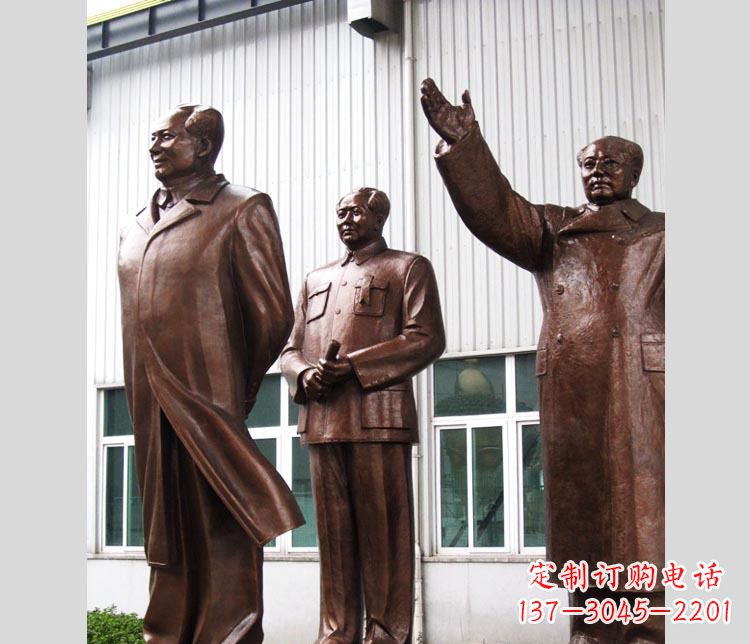 广州铜雕东方伟人雕塑
