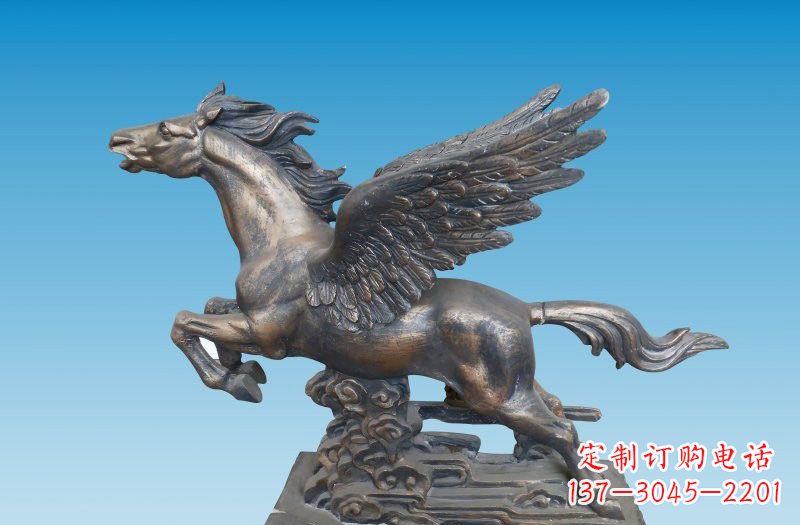 广州铜雕飞马222
