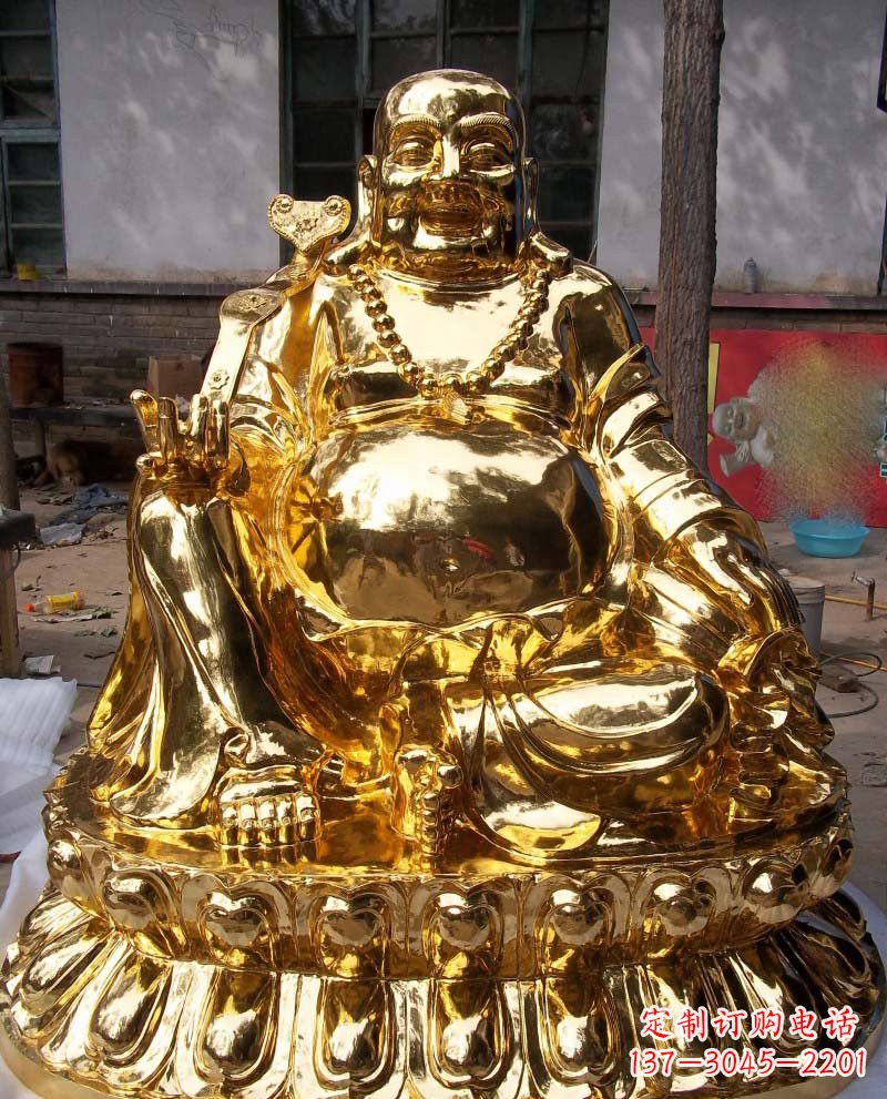 广州铜雕弥勒佛