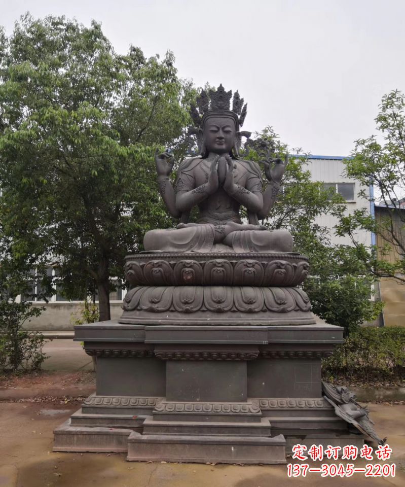 广州铜雕密宗佛寺庙佛像雕塑 