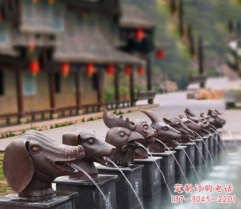 广州铜雕喷泉