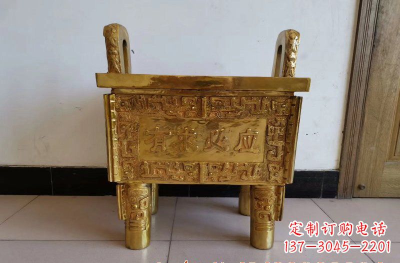 广州铜雕香炉雕塑