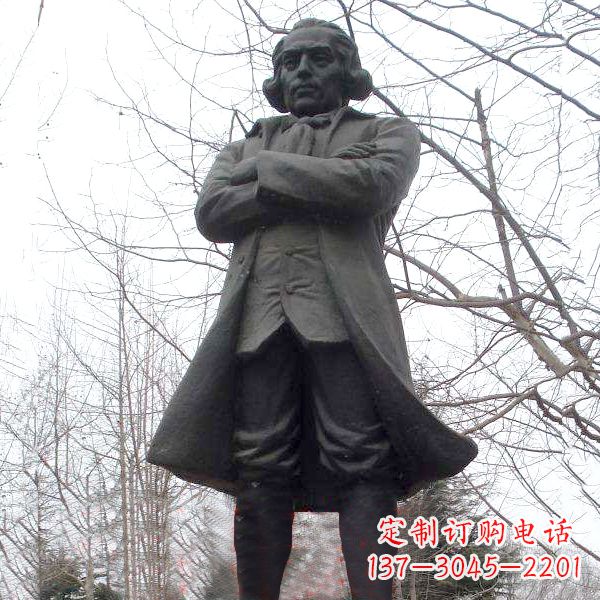 广州瓦特公园铜雕塑像