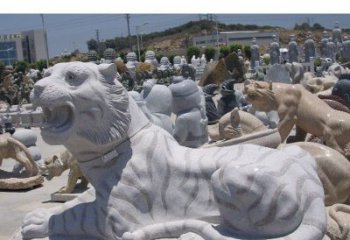 广州专业雕刻精美的老虎石雕