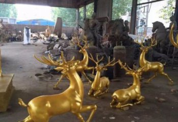 广州风格多样的玻璃钢动物雕塑