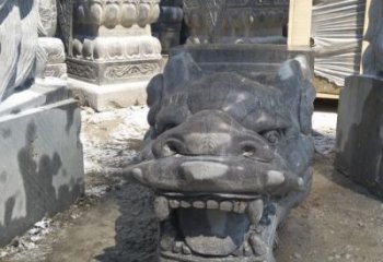 广州传承巨龙传说的高品质龙头雕塑