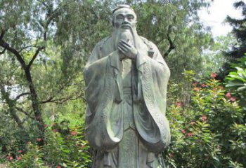 广州高贵的雄姿，见证老子的伟大——老子公园名人铜雕