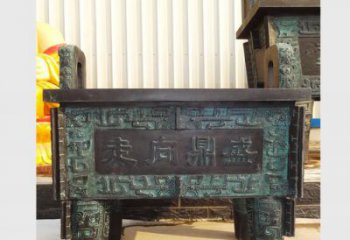 广州青铜香炉雕塑，传承中国文化