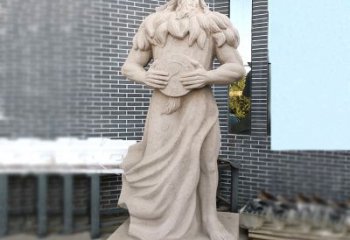广州手工雕刻伏羲石雕塑像