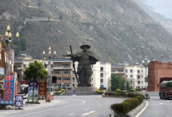 广州唯美雕塑--大禹城市街道景观雕像