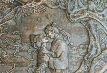 广州铜浮雕：神话中的爱情故事——牛郎织女