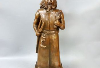 广州尊贵的神农大帝铜雕塑
