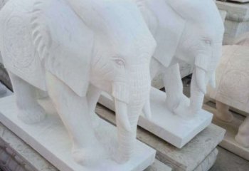 广州大理石大象雕塑——实现您的理想家居空间