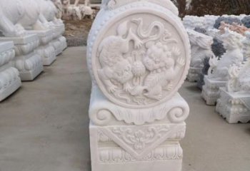 广州高级雕塑定制-门墩雕塑