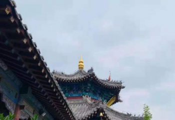 广州铜雕葫芦塔顶寺庙摆件 