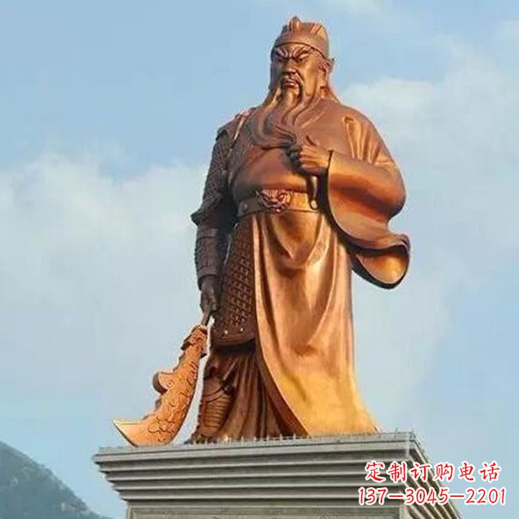 广州武圣关公雕像