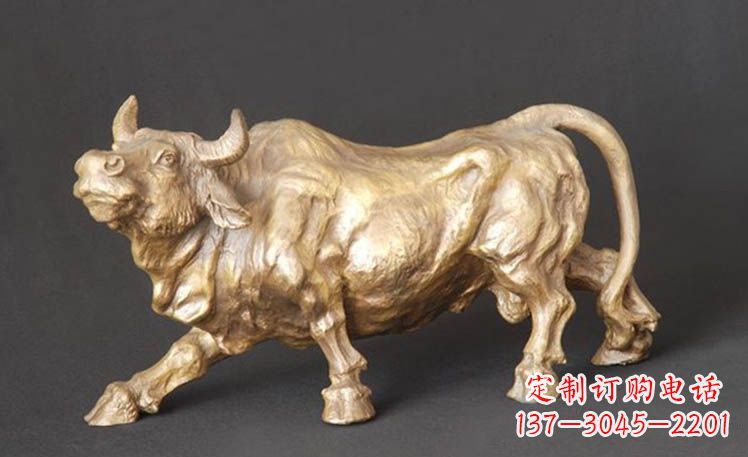 广州西班牙斗牛-鎏金牛