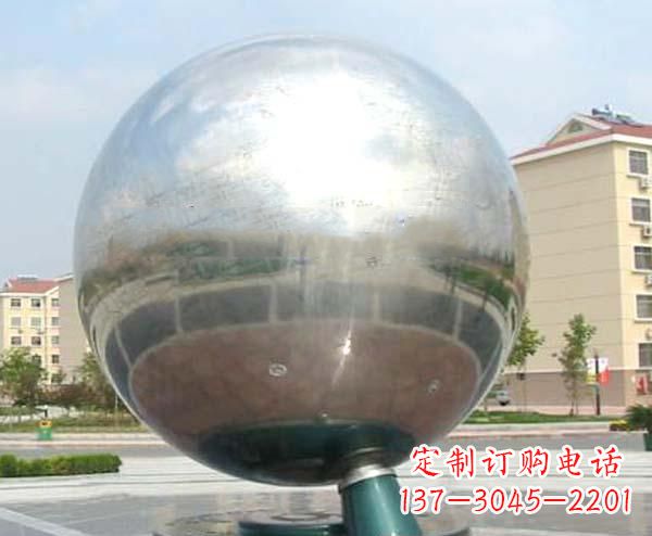 广州校园不锈钢抽象地球仪雕塑