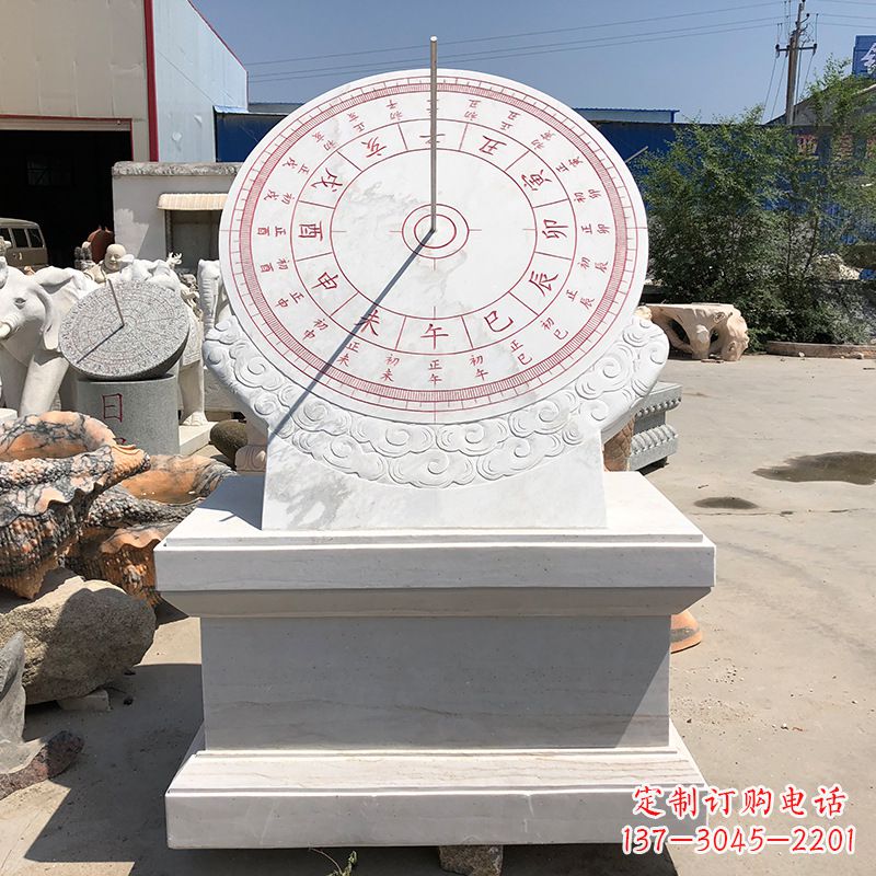 广州校园景观日晷雕塑