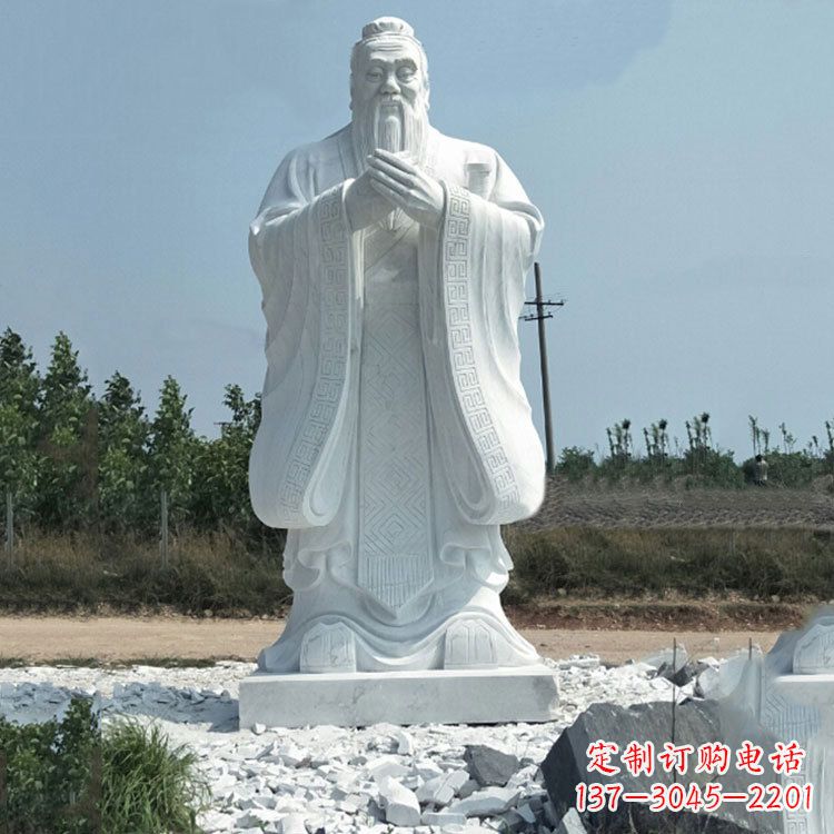 广州校园孔子人物雕像