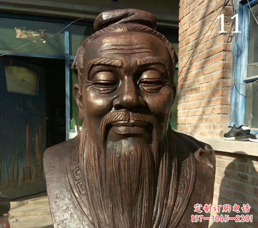 广州校园名人铜雕 人物雕塑