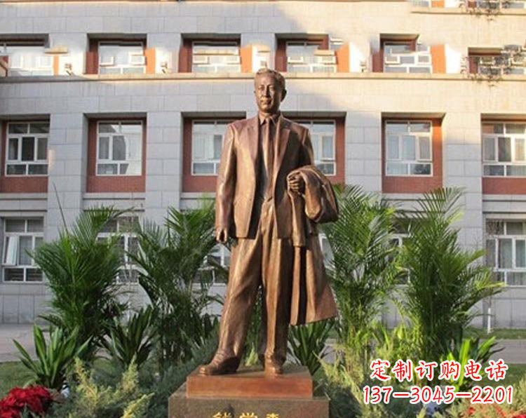 广州校园钱学森铜雕