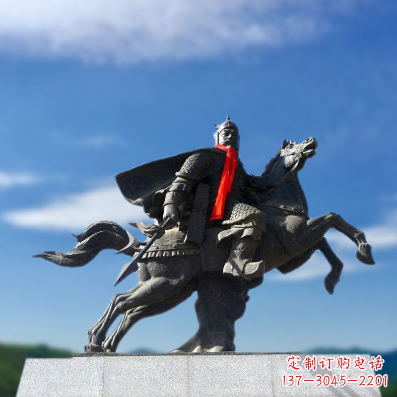 广州薛仁贵西征雕塑-唐初著名将领中国历史名人雕像