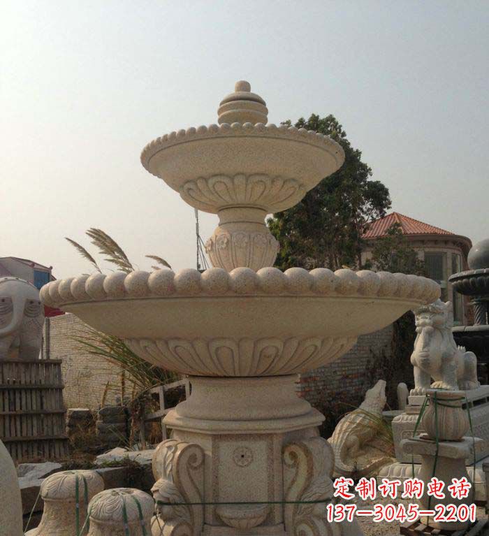 广州园林景观大型喷泉石雕