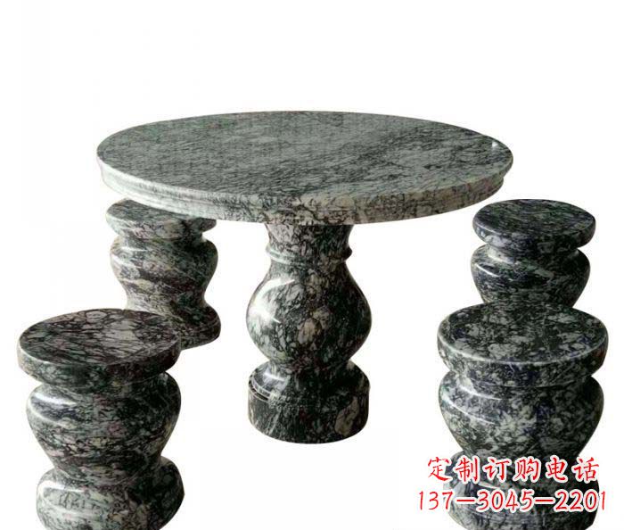 广州园林景观圆形石桌凳