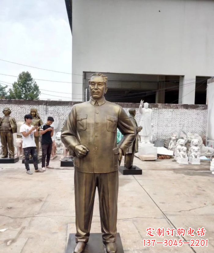 广州周恩来铜雕 (3)