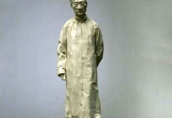 广州徐悲鸿雕塑像石雕历史名人雕像
