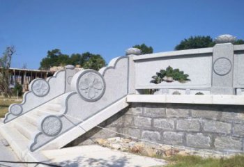 广州园林景观大理石镂空莲花石栏板 (2)